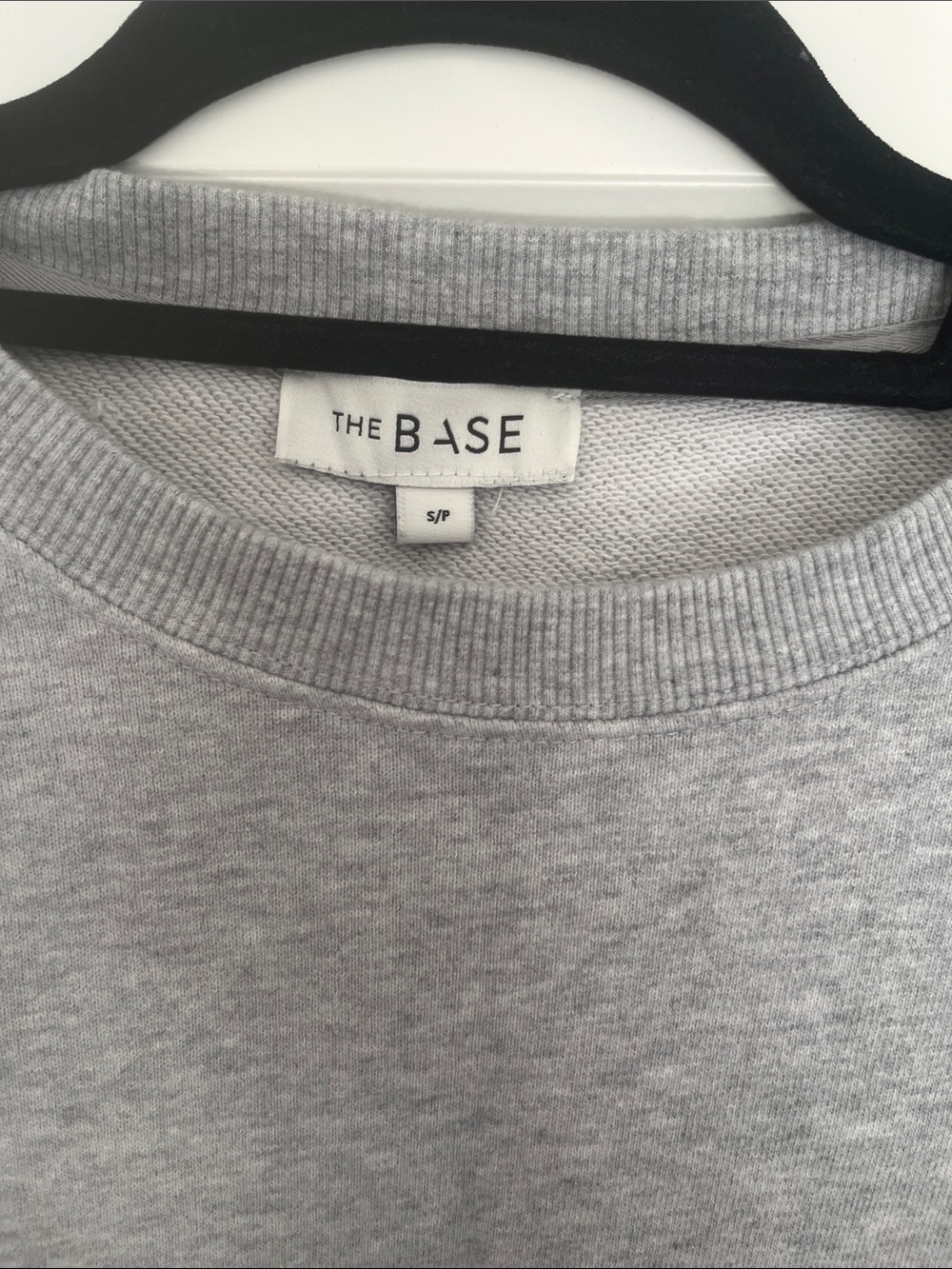Cropped Drawstring Sweatshirt - Gray - Picture 2 of 4